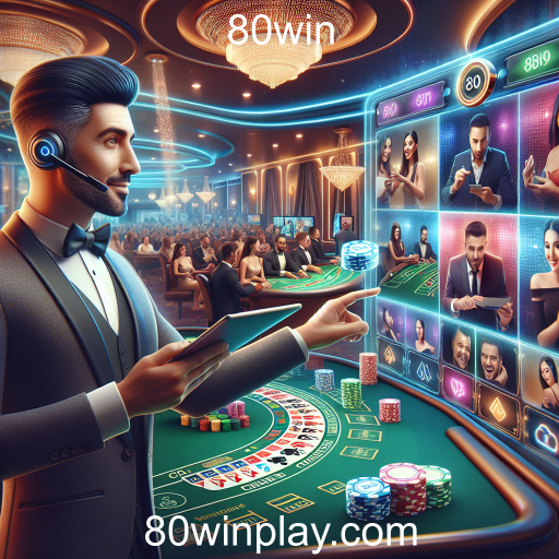 A Experiência Imersiva do Cassino ao Vivo no 80win